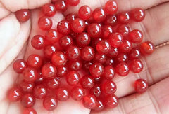 20PCS New Round Glass Bead Jewelry Making DIY Bracelet Necklace Pendant Accessories