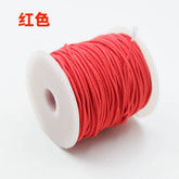 50M/Roll 0.8/1/1.2/1.5mm Strong Elastic Beading Cord Bracelets Stretch Thread String for Jewelry Making DIY Necklace Cords Line