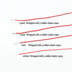 50M/Roll 0.8/1/1.2/1.5mm Strong Elastic Beading Cord Bracelets Stretch Thread String for Jewelry Making DIY Necklace Cords Line