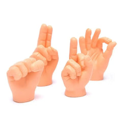 6pcs Cartoon Funny Finger Hands And Feet Set Creative Toys Of Around The Small Hand Model Halloween Gift