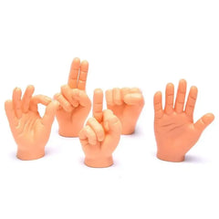 6pcs Cartoon Funny Finger Hands And Feet Set Creative Toys Of Around The Small Hand Model Halloween Gift