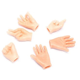 6pcs Cartoon Funny Finger Hands And Feet Set Creative Toys Of Around The Small Hand Model Halloween Gift