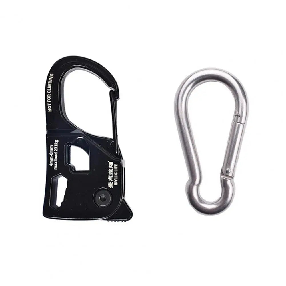 Camping Accessories Durable Aluminum Alloy Tent Rope Tensioner for Lightweight Portable Camping Gear Strong for Outdoor