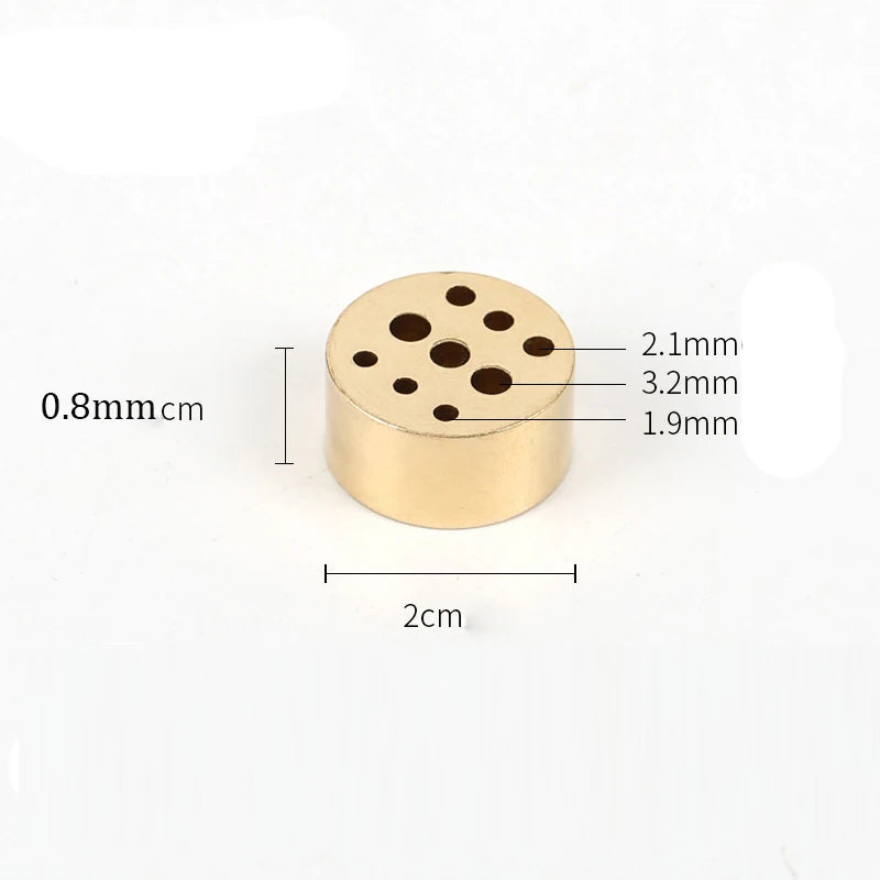 F New 1PC Portable Incense Burner Multi Purpose Water Drop Shape Brass Incense Holder Home Office Teahouse Zen Buddhist Supplies