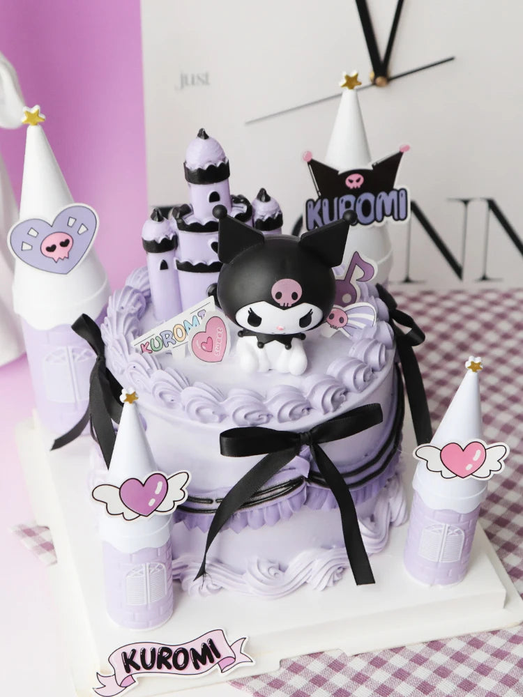 Happy Birthday Party Decorations Supplies Figure Cake Children's Happy Birthday Wedding Baby Shower Decora Halloween Cake Topper