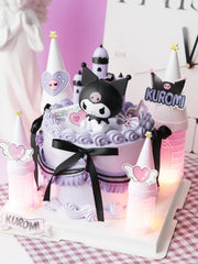 Happy Birthday Party Decorations Supplies Figure Cake Children's Happy Birthday Wedding Baby Shower Decora Halloween Cake Topper