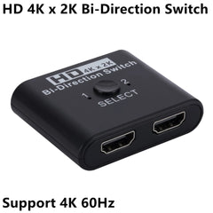 8K 60Hz HDMI-Compatible Switch Splitter Bi-Direction 1x2/2x1 HDMI-compatible Switcher 2 in1 Out for PS4 TV Box Switcher Adapter